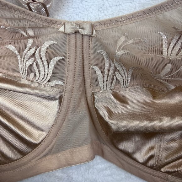 Elomi EL8030NE Nude Kim Side Support Underwire Bra 40H Stretch - Picture 4 of 9